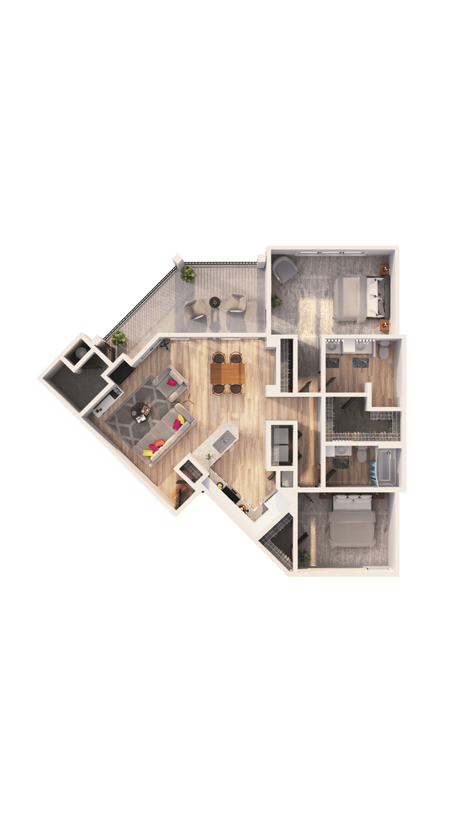B2B 6112 floor plan