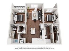 Crestview 1-1241 floor plan