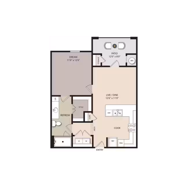 Unit 5313 5111 floor plan