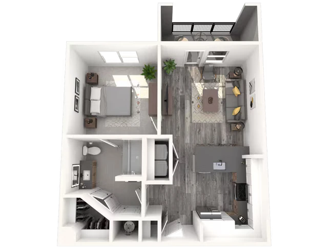 A1 3-107 floor plan