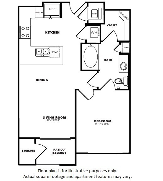 Unit 1450 1450 floor plan