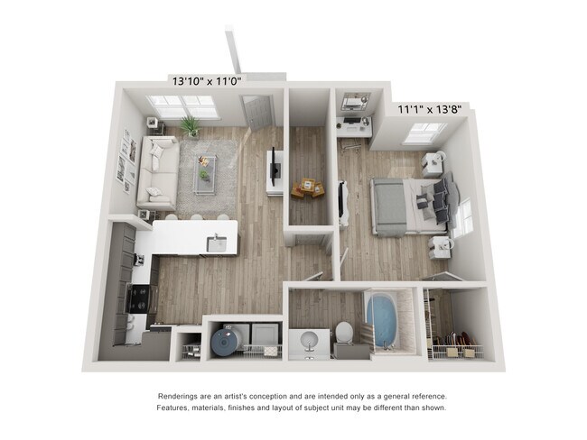 Unit 1118 1118 floor plan