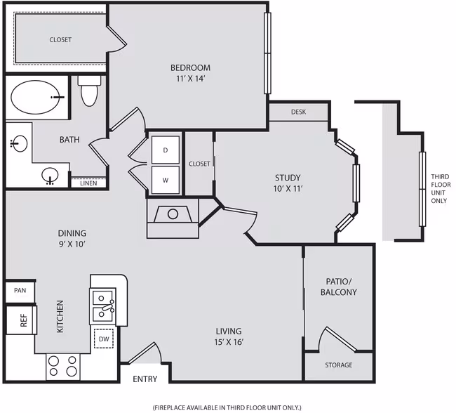 Unit 6308 6305 floor plan