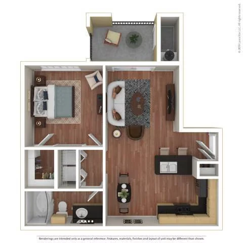 1A 0734 floor plan