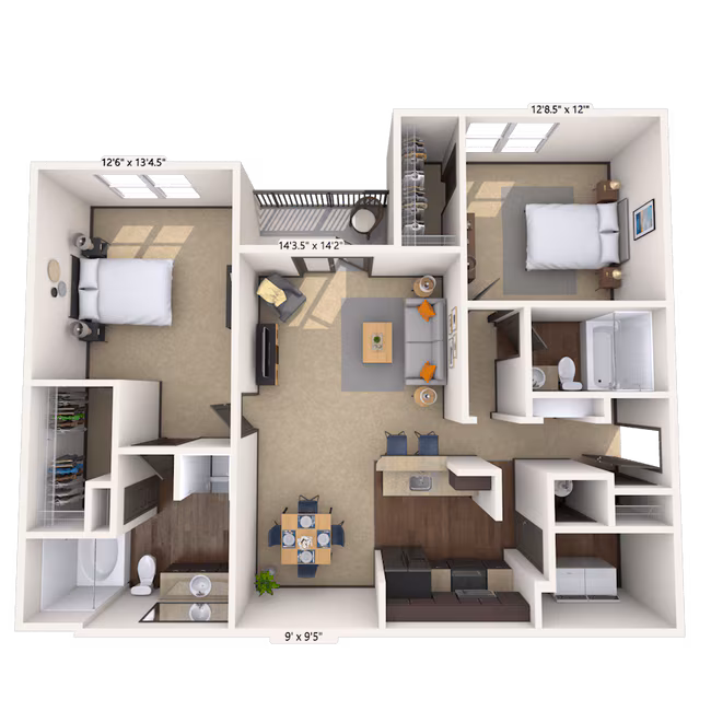 Unit 044321 044321 floor plan