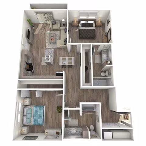 Unit 1206 1206 floor plan