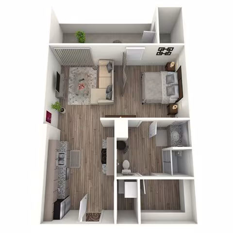 Unit 2415 2415 floor plan