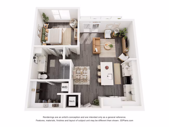 Unit 1267 1267 floor plan