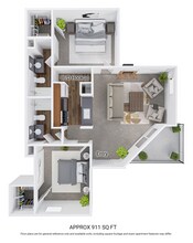 Unit 0932 0932 floor plan