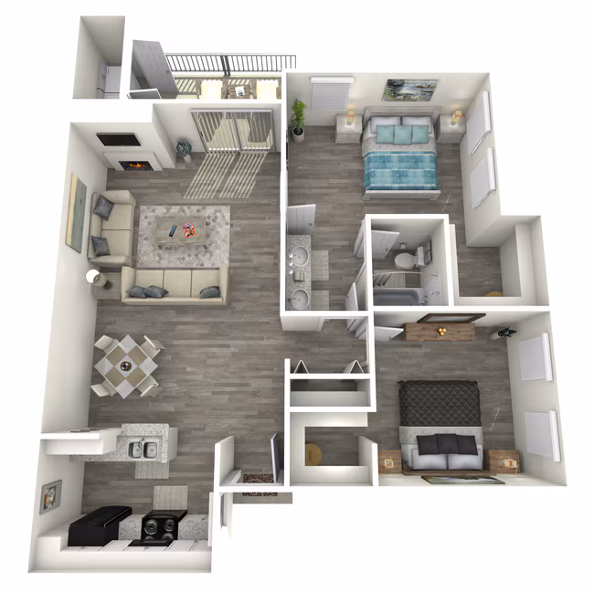 Unit 1404 1205 floor plan