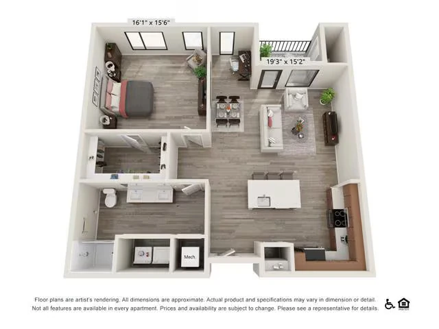 Unit 1243 1243 floor plan