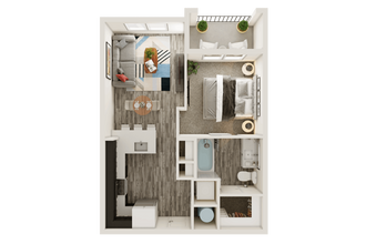 A1 2309 floor plan