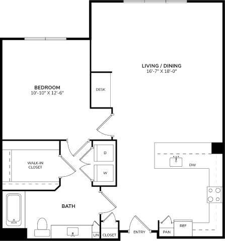 Unit 109 109 floor plan