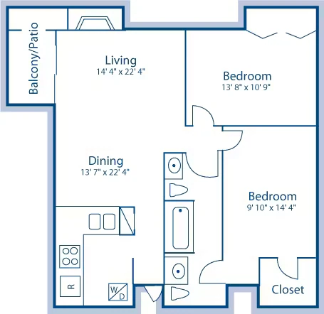 D 1032 floor plan