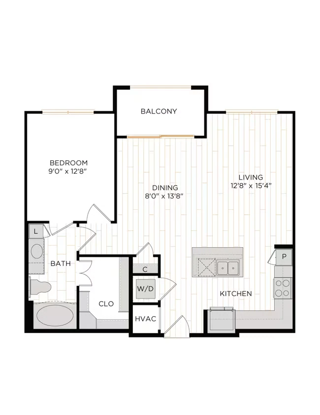 A5 6108AW floor plan