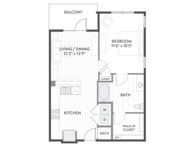 Unit 1-222 1-222 floor plan