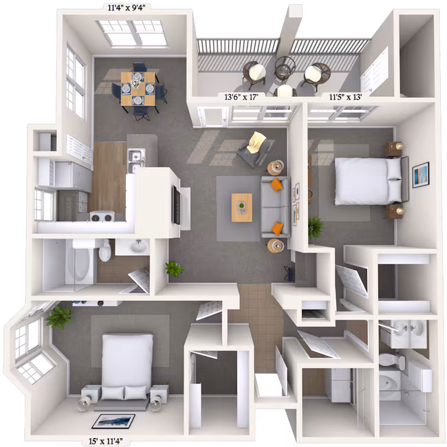 Unit 101026 101026 floor plan