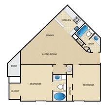 2x2R 21008 floor plan