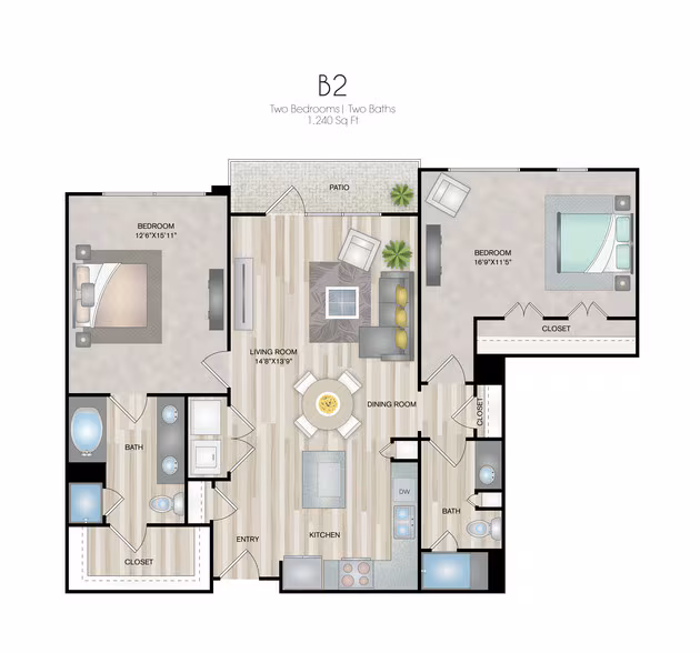 Unit 3414 3414 floor plan