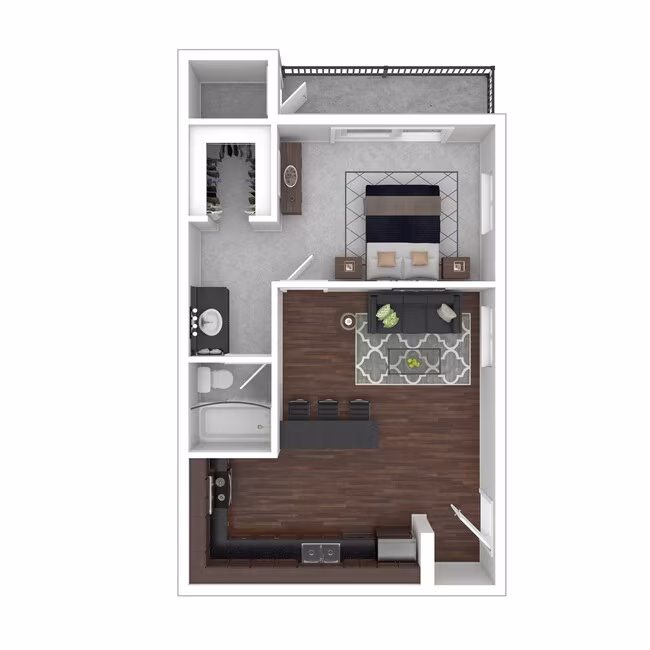 Unit 0201 0201 floor plan