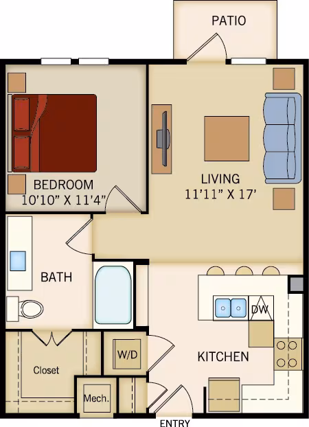 Unit 215 215 floor plan
