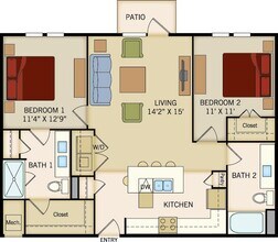 B2B 255 floor plan