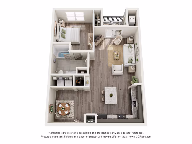 Unit 7301 7301 floor plan