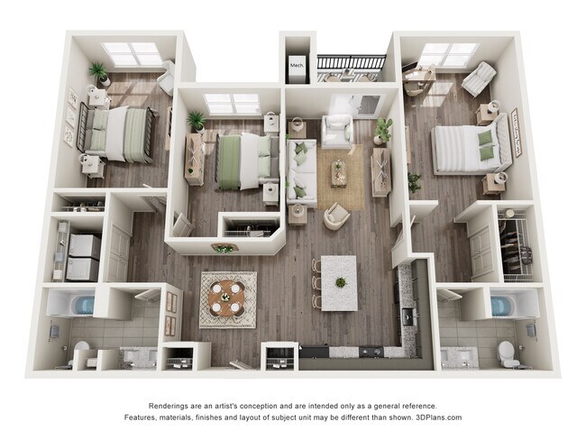Unit 6203 6203 floor plan
