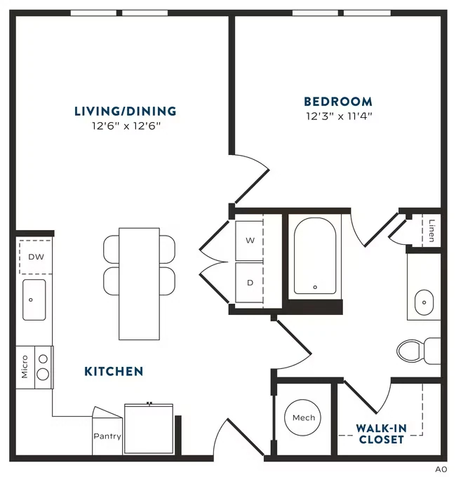 A1 06307 floor plan