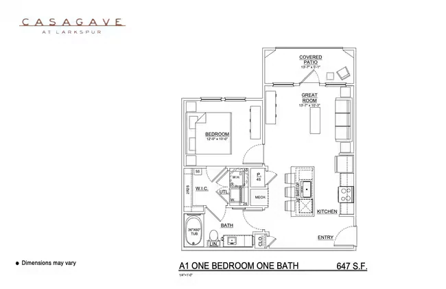 A1-G 5106 floor plan