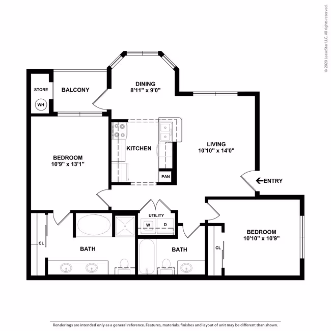 Unit 28-202 28-202 floor plan