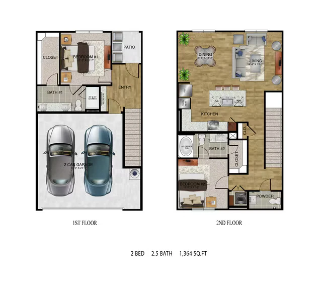 Magnolia P2-611 floor plan