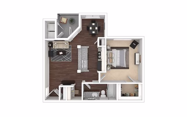 Unit 7307 7307 floor plan