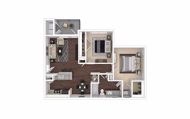 Unit 15301 15301 floor plan