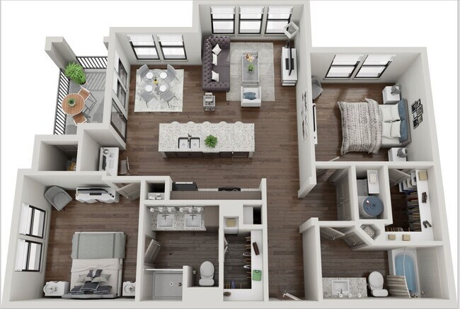 Unit 828 828 floor plan