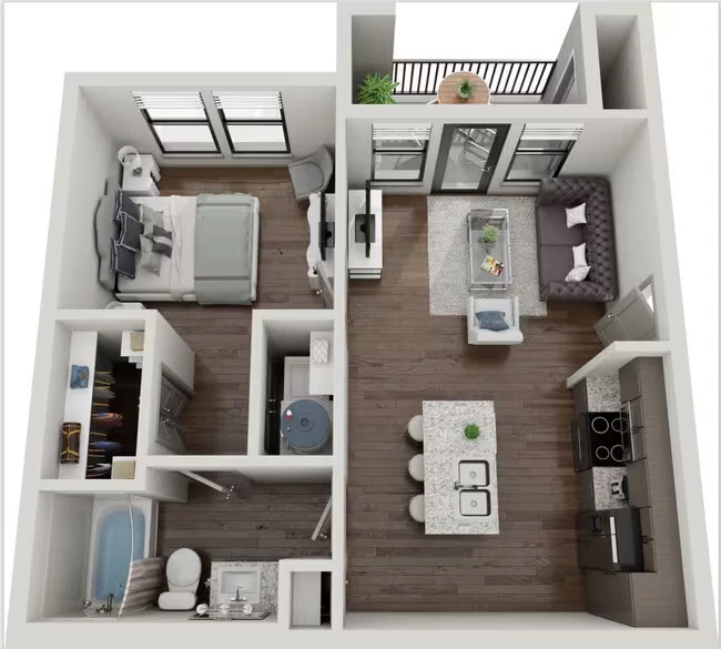 E1 112 floor plan