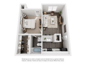 A1 206 floor plan
