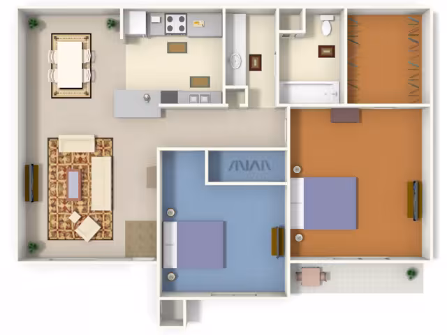 Unit 187 152 floor plan
