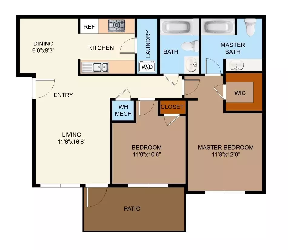 B1 1204 floor plan
