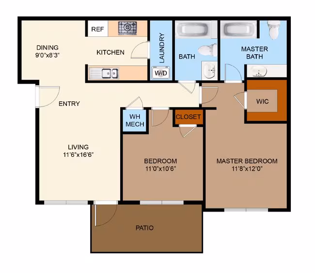 Unit 3307 3307 floor plan