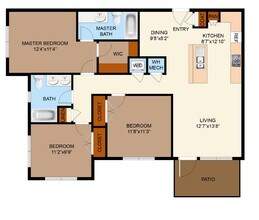 Unit 1101 1101 floor plan