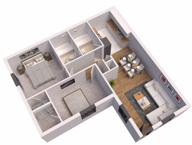 Unit 1305 1305 floor plan