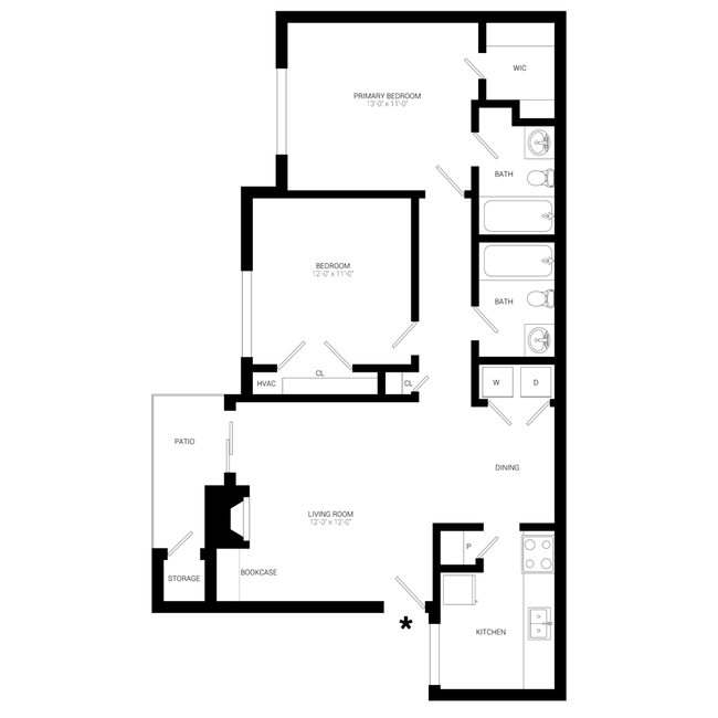 Juniper 1-268R floor plan