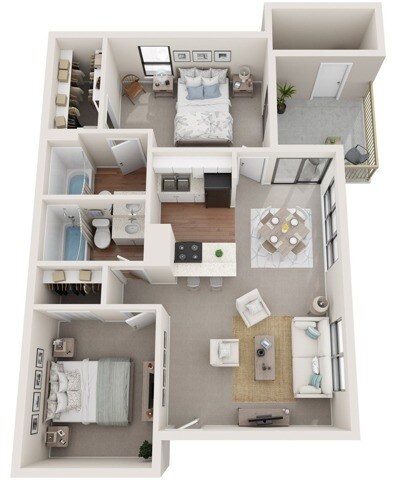 Unit 3-315 3-334 floor plan