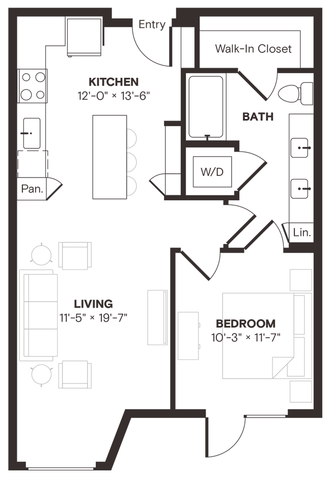Unit 2219 2219 floor plan