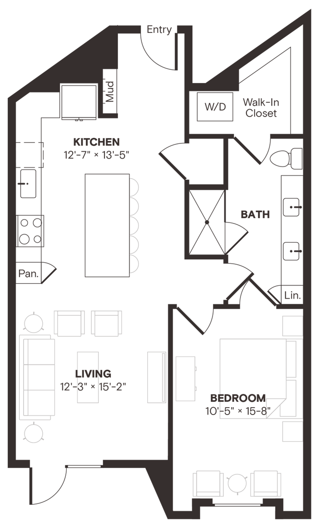 Unit 1458 1458 floor plan
