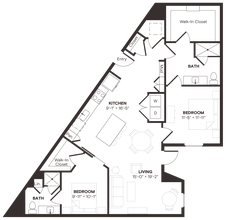B3.3 1449 floor plan