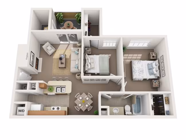 Unit 1313 1313 floor plan