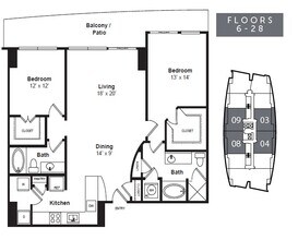 B1R 0904 floor plan