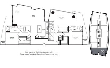C1 0906 floor plan